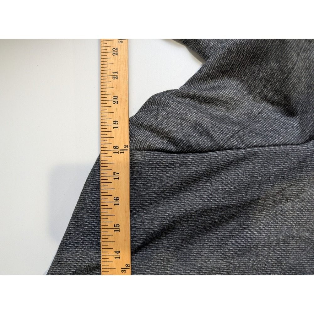 Calvin Klein Mens XL Gray Nailhead 100% Wool 2-Button Suit Jacket Blazer - Picture 8 of 12